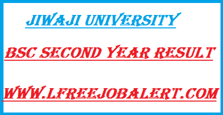 Bsc 2nd Year Result Jiwaji University