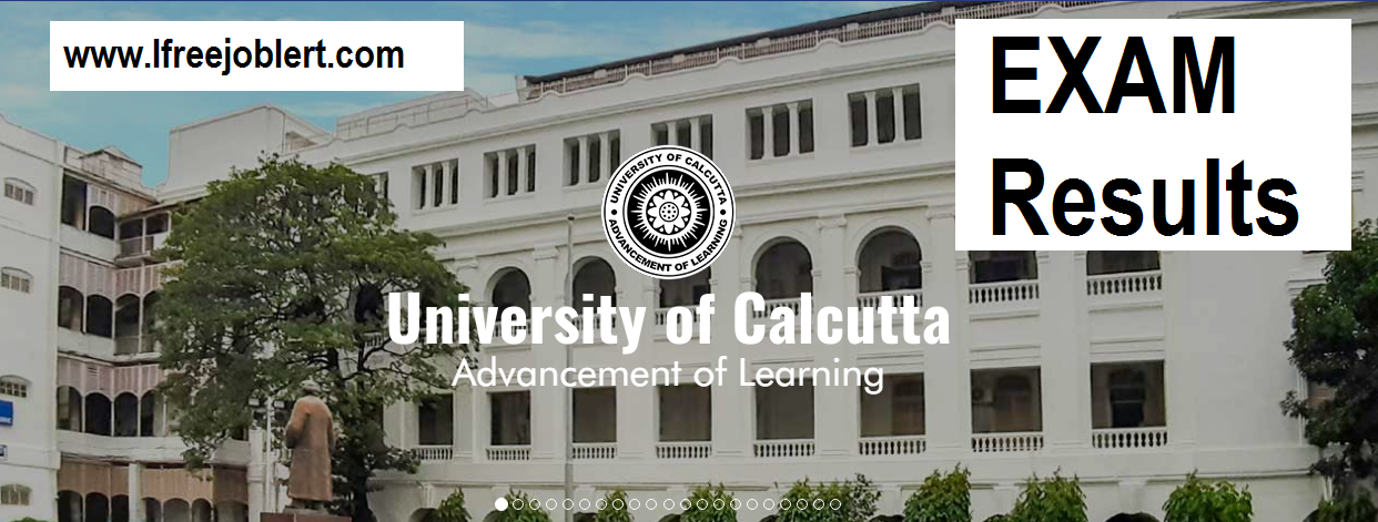 Calcutta University Result UG Part 1, 2, 3