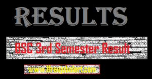 IGU BSC 3rd Semester Result