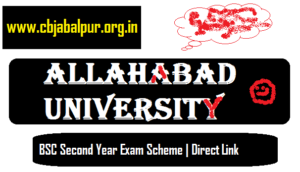Allahabad University BSC 2nd Year Time Table