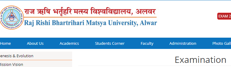 matsya university ba 2nd year time table 2021