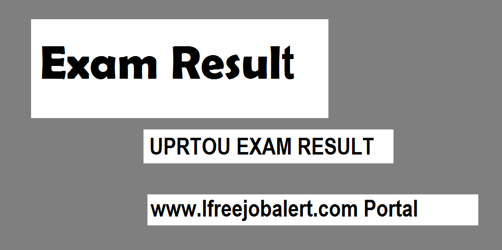 UPRTOU BA 1st Year Result 
